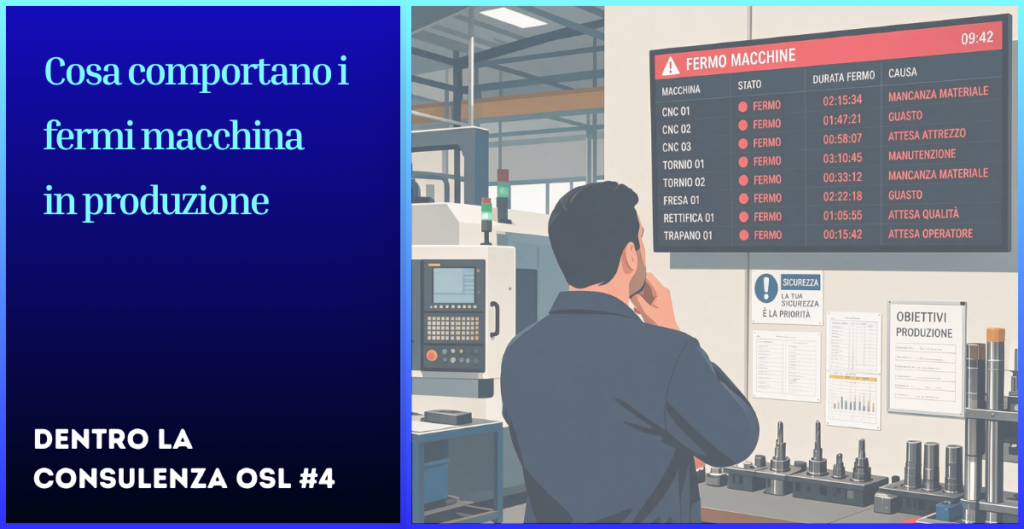 Perché è importante rilevare in tempo i fermi macchina