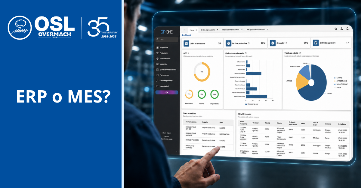 Quali sono le differenze tra ERP e MES?